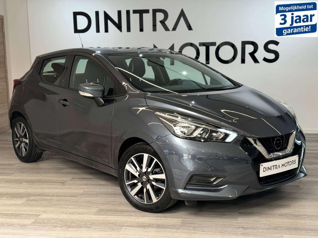 Nissan Micra 1.0i Acenta - Navi/Camera/Cruise/N-design inter, Auto's, Nissan, Stof, Gebruikt, Euro 6, Overige kleuren