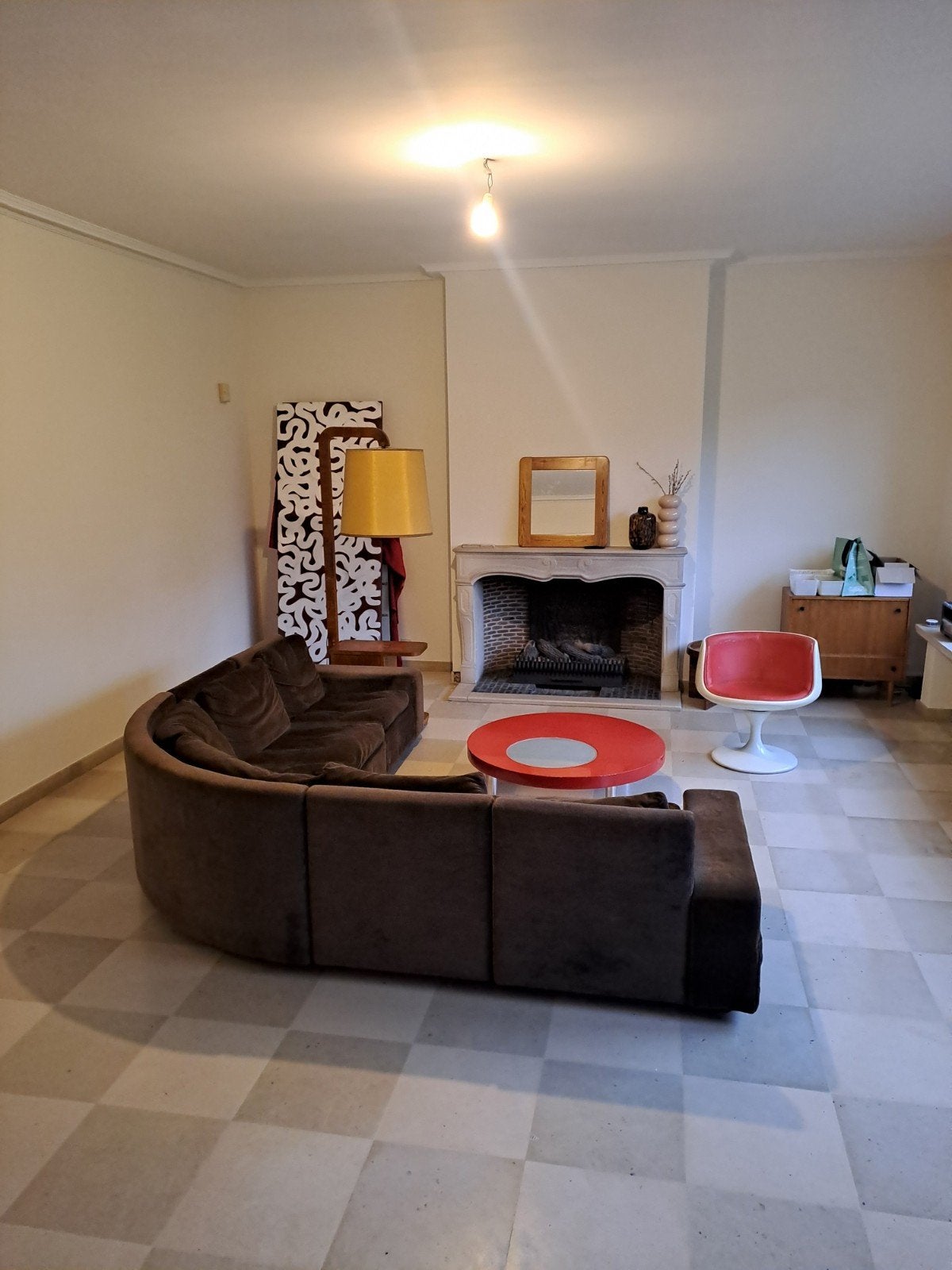 Ronde Knoll salon, Huis en Inrichting, Ophalen, Gebruikt, Stof
