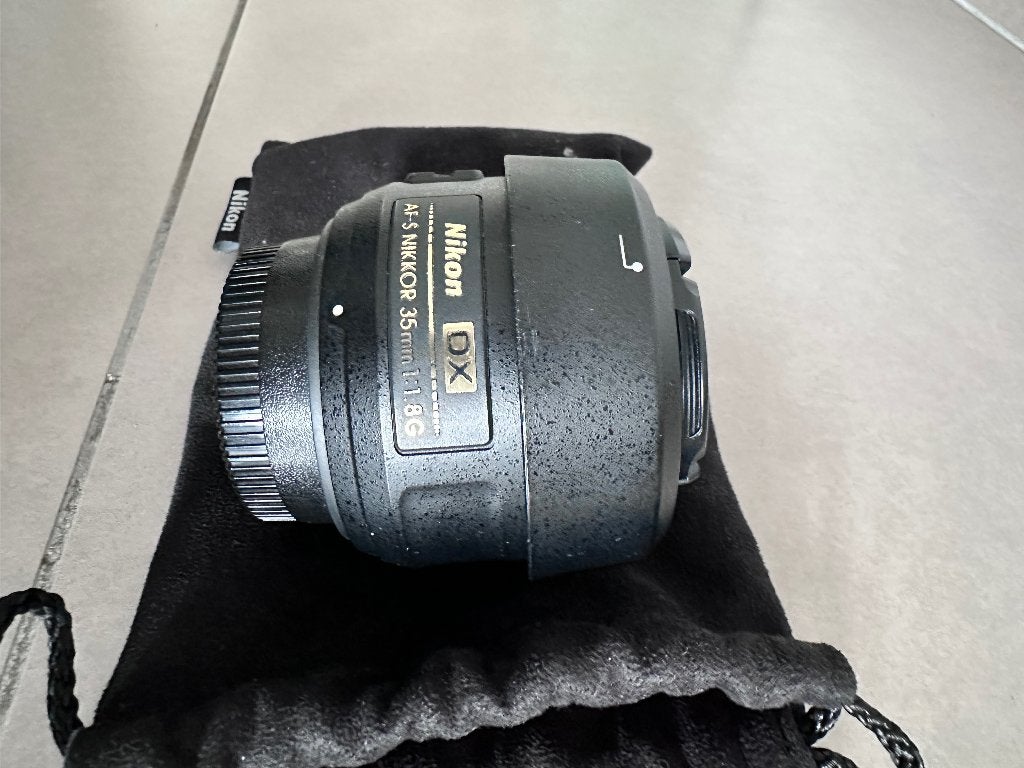 Nikon lens AF-S NİKKOR 35mm DX, Enlèvement, Utilisé, Objectif macro