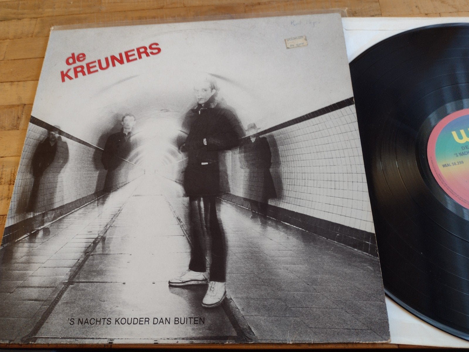 BELPOP LP: DE KREUNERS: 'S NACHTS KOUDER DAN BUITEN 1981, LP, Ophalen of Verzenden, Zo goed als nieuw, Pop