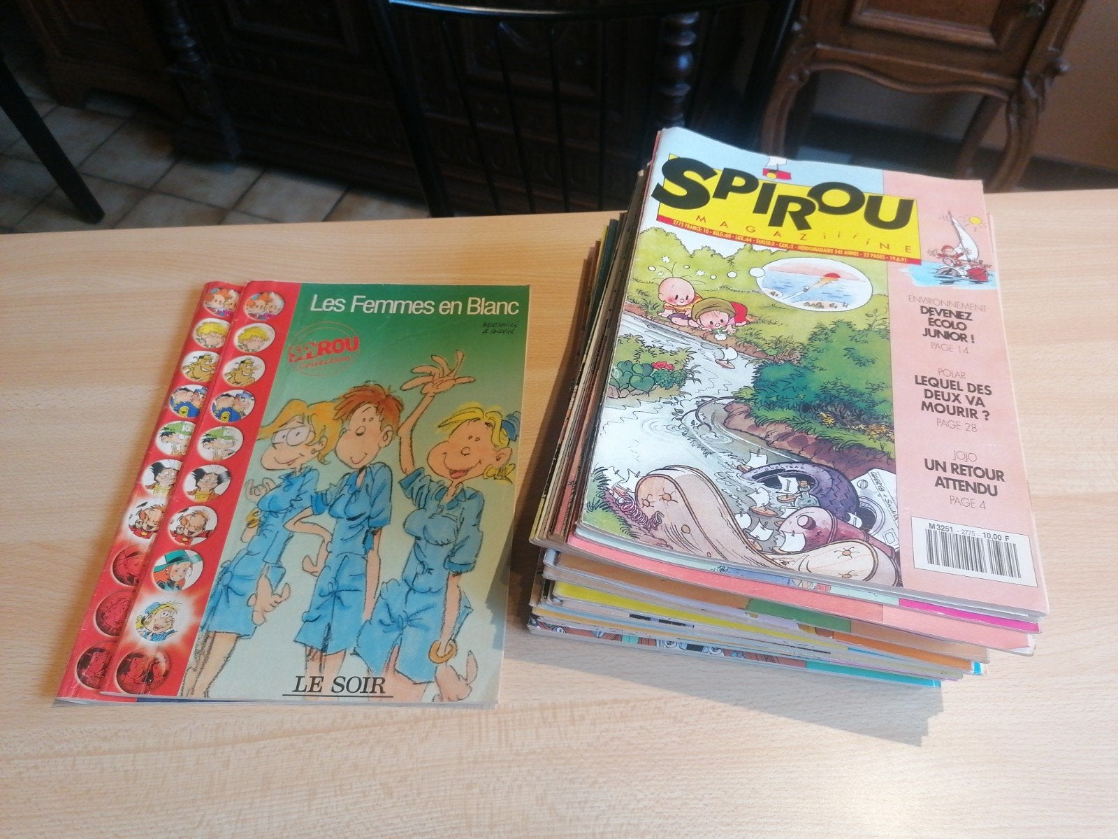 Spirou magazine 46 pièces. 1991