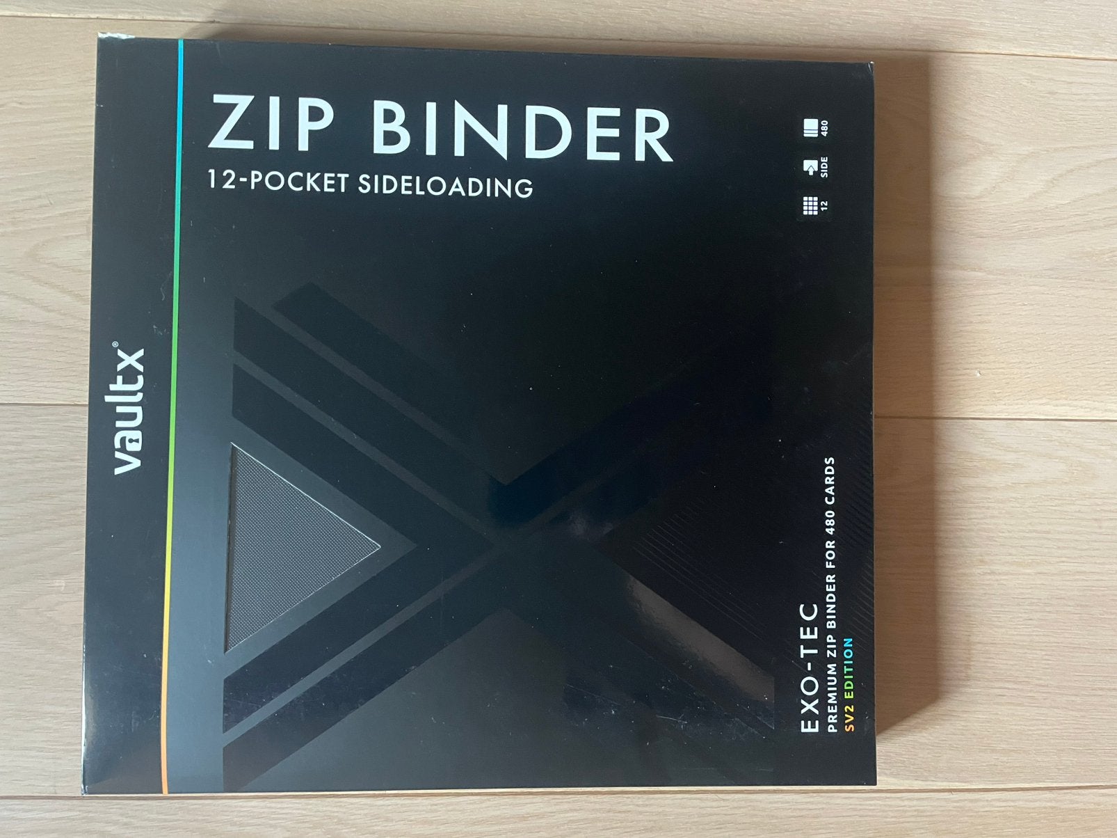Gesealde Vault X Exo-Tec Zip Binder SV2 – Paldea Evolved, Ophalen of Verzenden, Nieuw, Boek of Catalogus