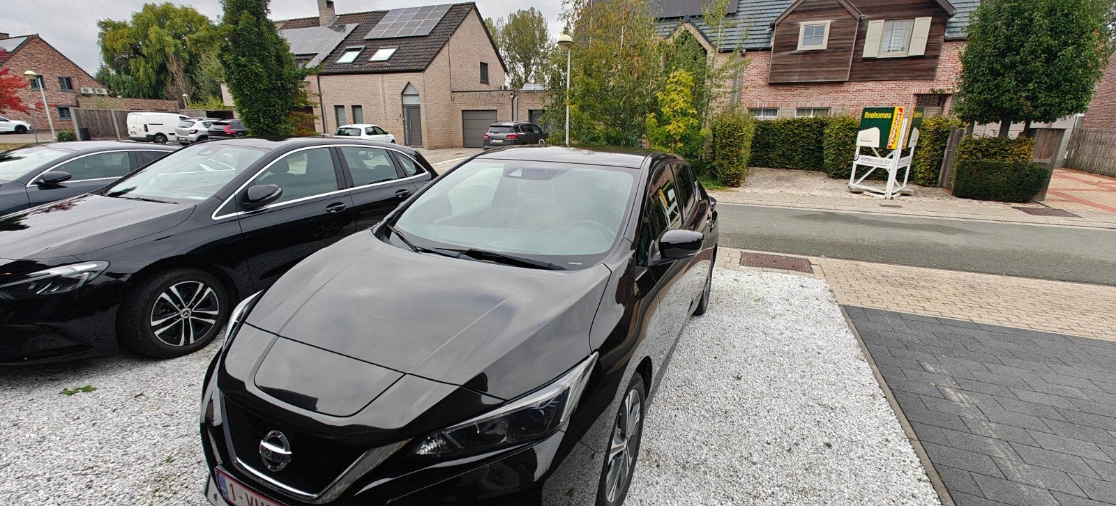 Nissan leaf 2018.   55.000 km. 40 KW, Autos, Achat, Ordinateur de bord, Noir, 5 portes