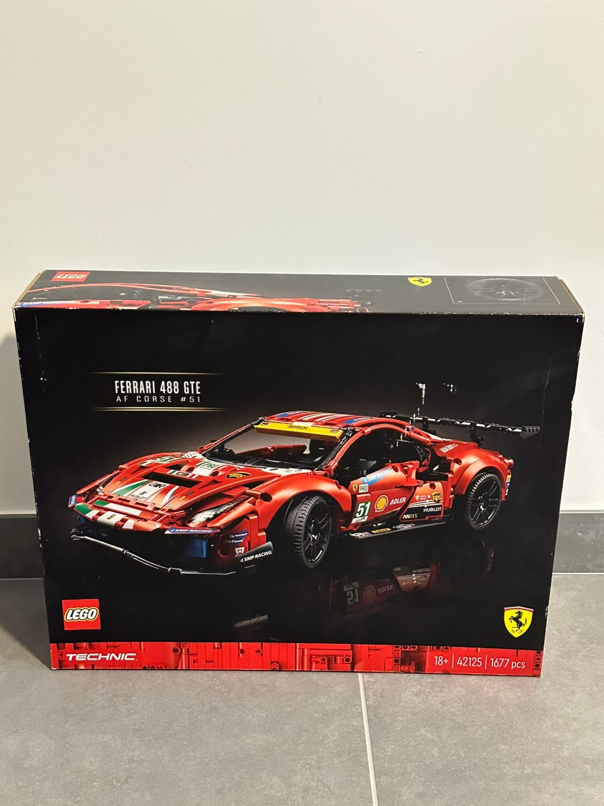 Lego Ferrari 488 GTE 42125, Ophalen, Lego, Nieuw, Complete set