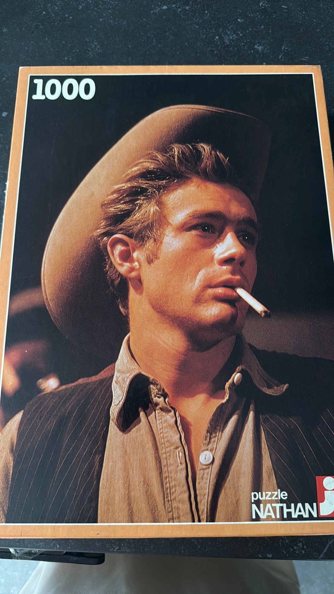 Legpuzzel James Dean 1000 stuks, Ophalen, 500 t/m 1500 stukjes, Gebruikt, Legpuzzel
