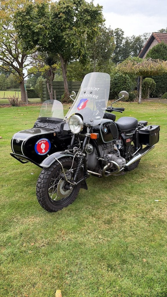 BMW Classic zijspan, 1976, TOPSTAAT ! EU L4 Road Legal !, Motoren, Cardan-aandrijving, 2 cilinders, Motorrijbewijs A, Gebruikt