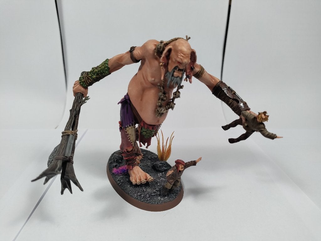 Warhammer Age of Sigmar / Fantasy - Giant/Gargant, Gebruikt, Figuurtje(s), Warhammer, Ophalen of Verzenden