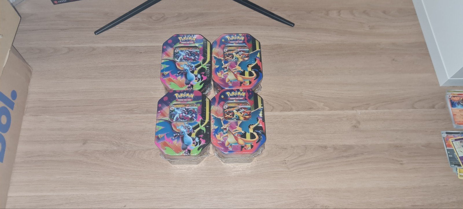 Pokemon mega charizard ex tin, Ophalen of Verzenden