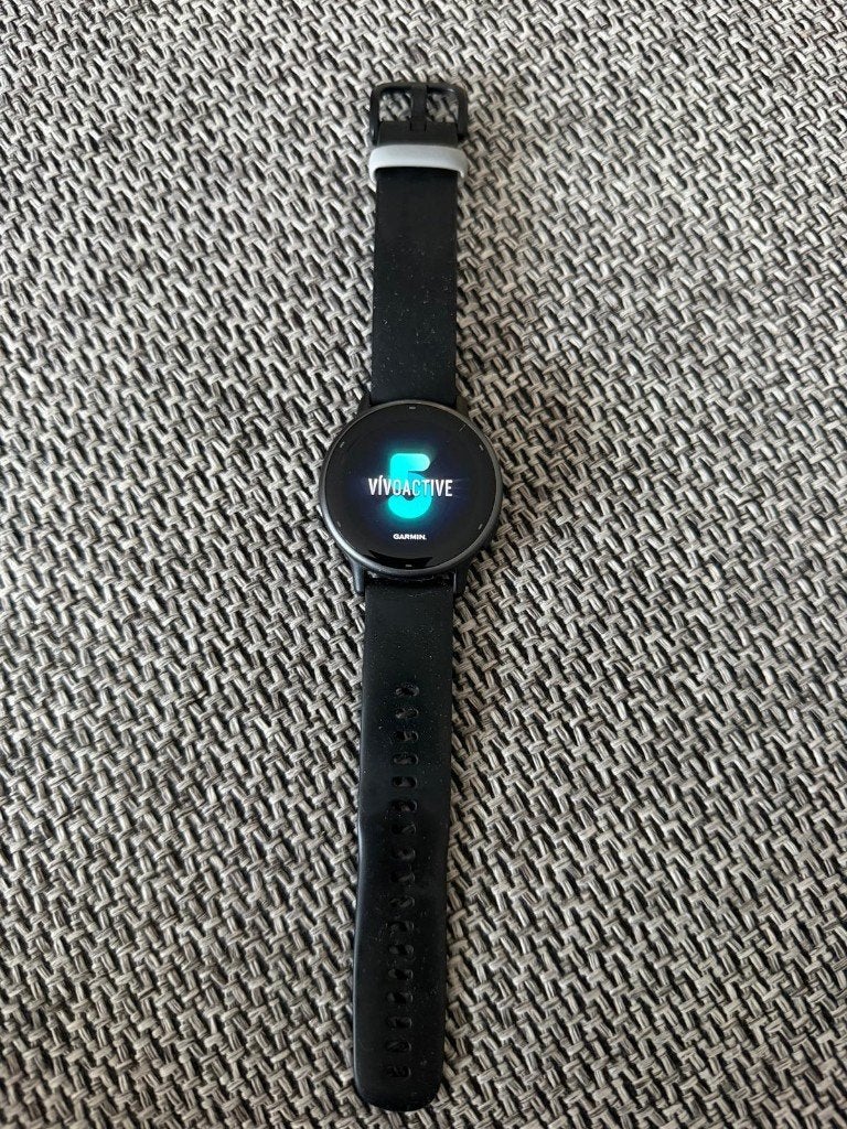 Garmin Vivoactive 5, Zwart, Garmin, Ophalen of Verzenden, Zo goed als nieuw