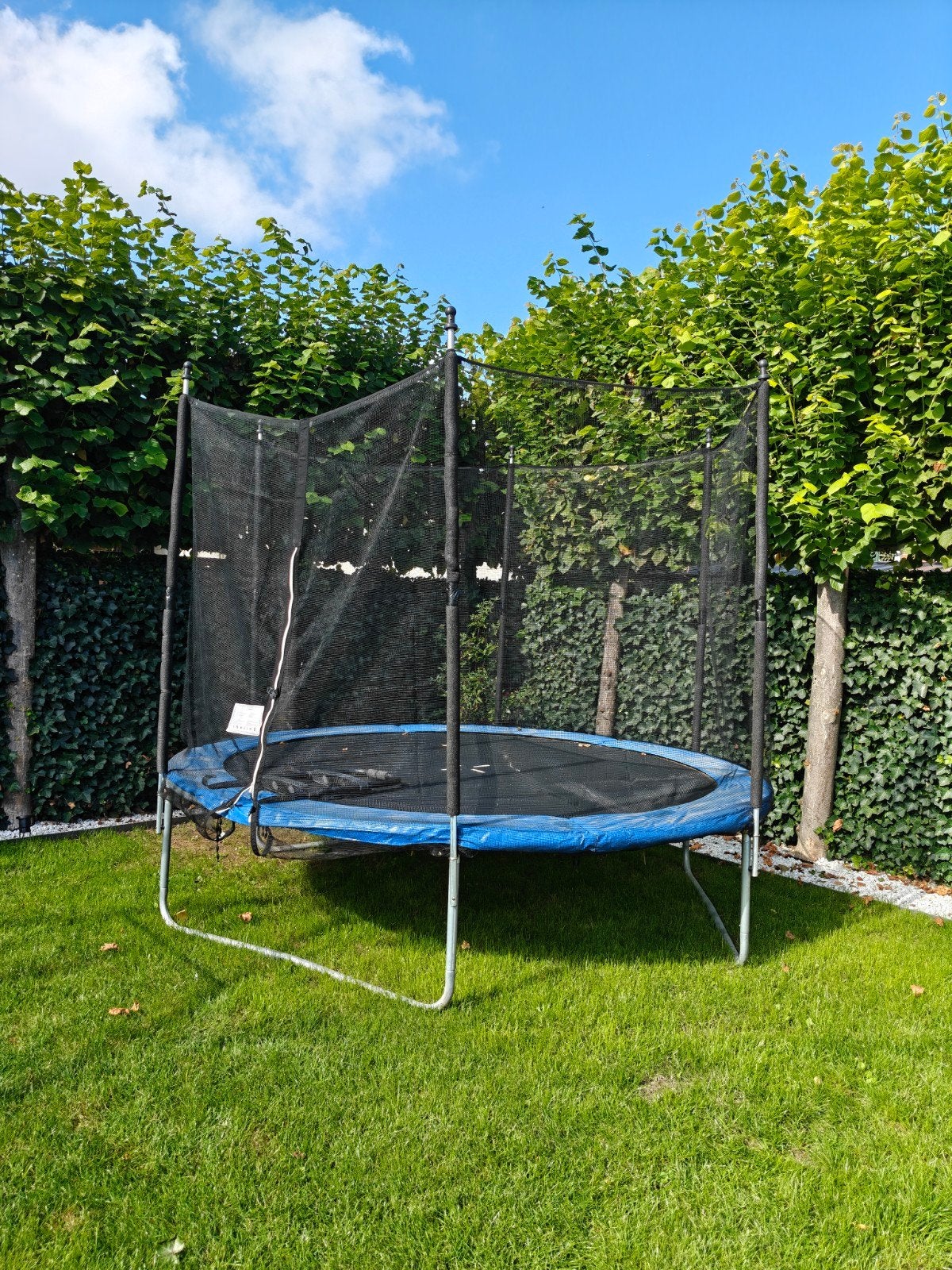 Trampoline 366cm, Enlèvement, Comme neuf