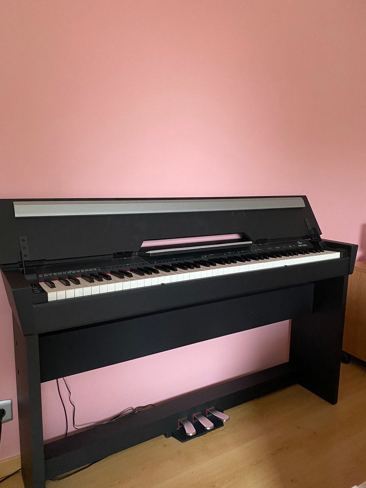 Digitale piano 88 toetsen Fame DP7000, Ophalen, Gebruikt, Zwart, Digitaal