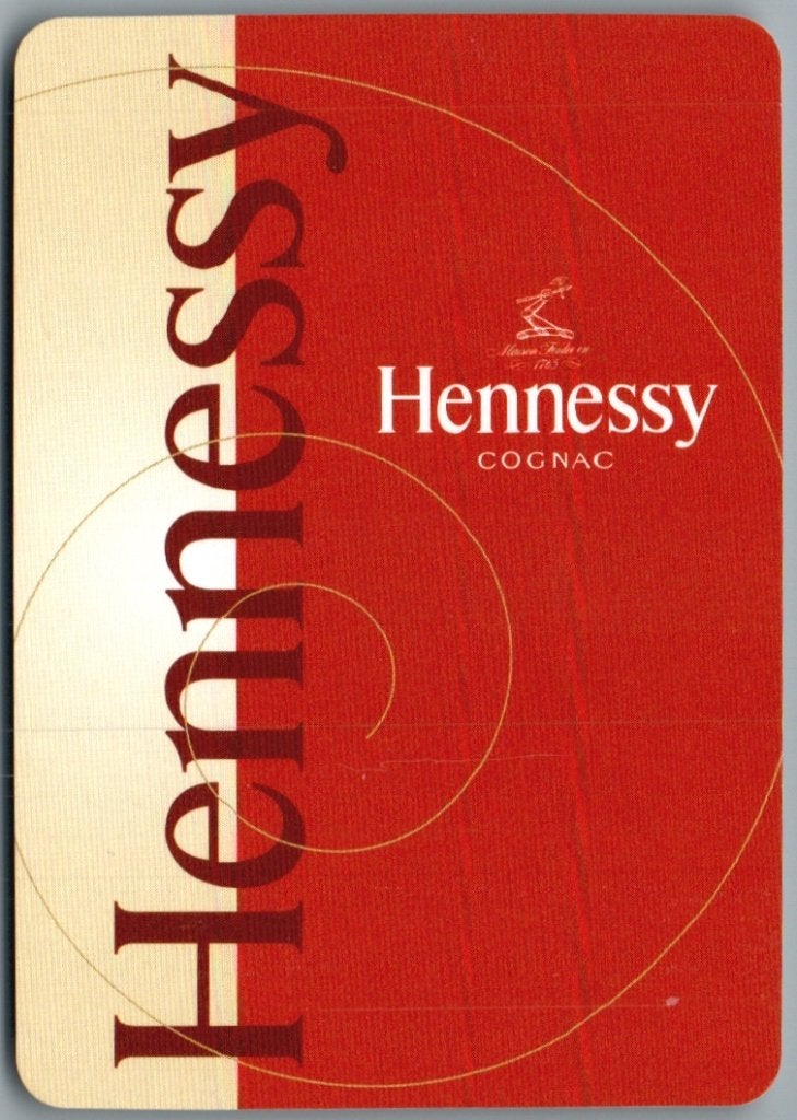 speelkaart - LK15383 - cognac Hennessy, Collections, Envoi, Comme neuf, Carte(s) à jouer