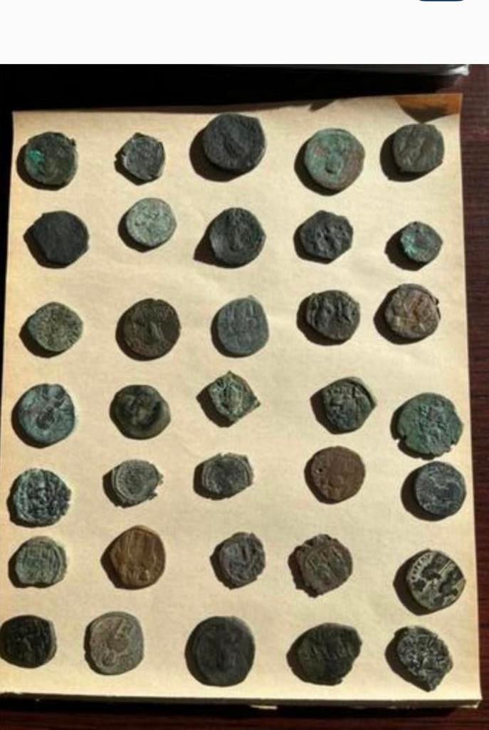 Antieke munten ( lot 9 )(35 stuks), Enlèvement ou Envoi, Monnaie