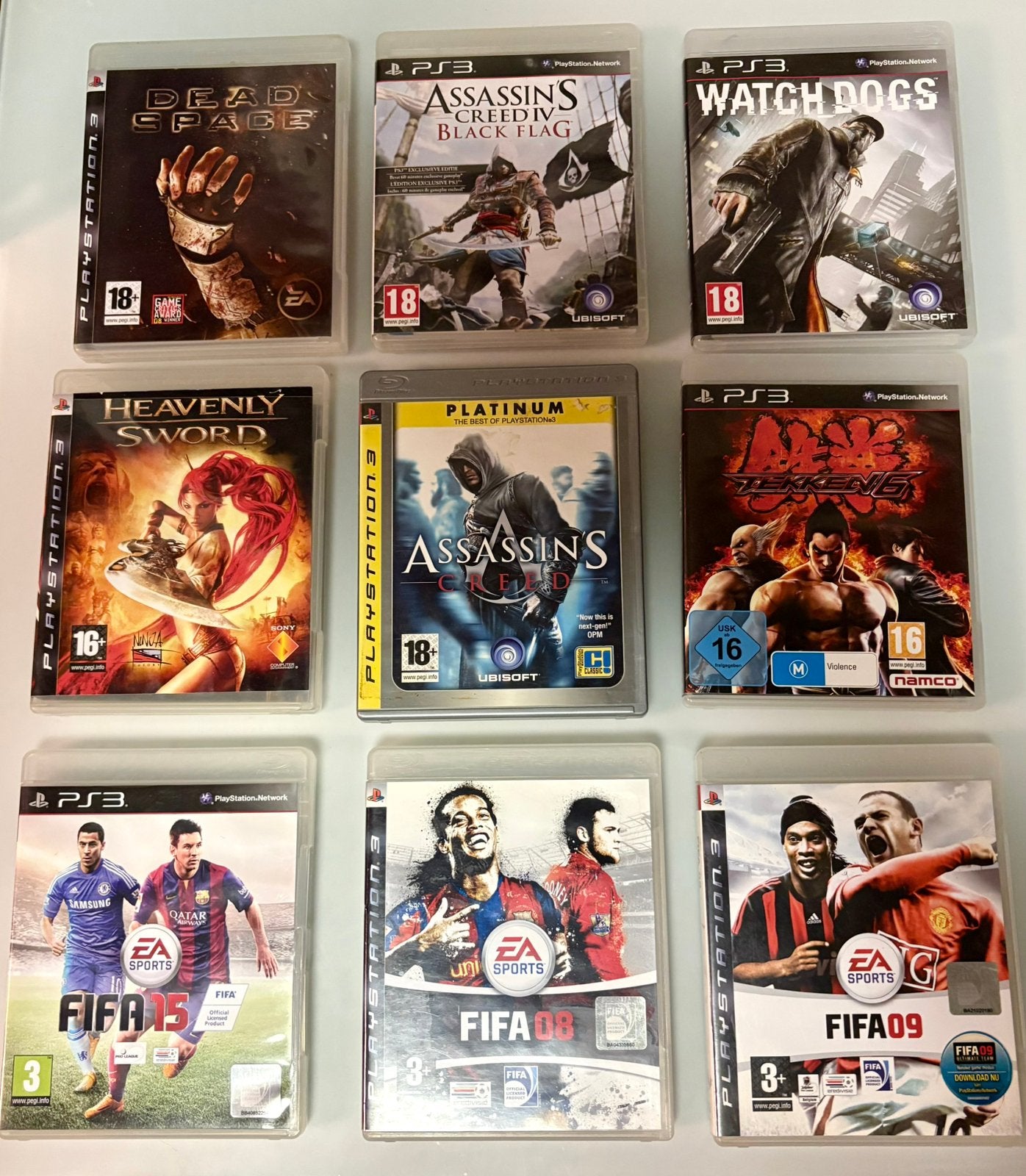 9 playstation 3 spelletjes, Games en Spelcomputers, Ophalen, Zo goed als nieuw