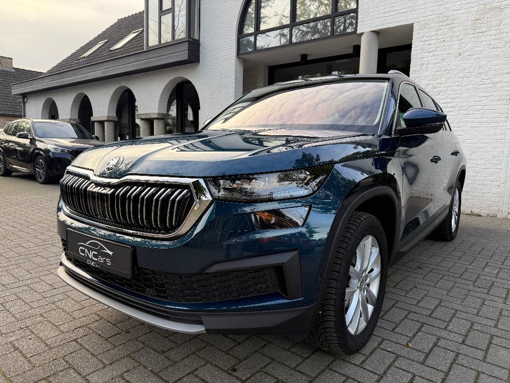 Skoda Kodiaq ***VIRTUAL COCKPIT***, Auto's, 1498 cc, 4 cilinders, Blauw, Leder en Stof