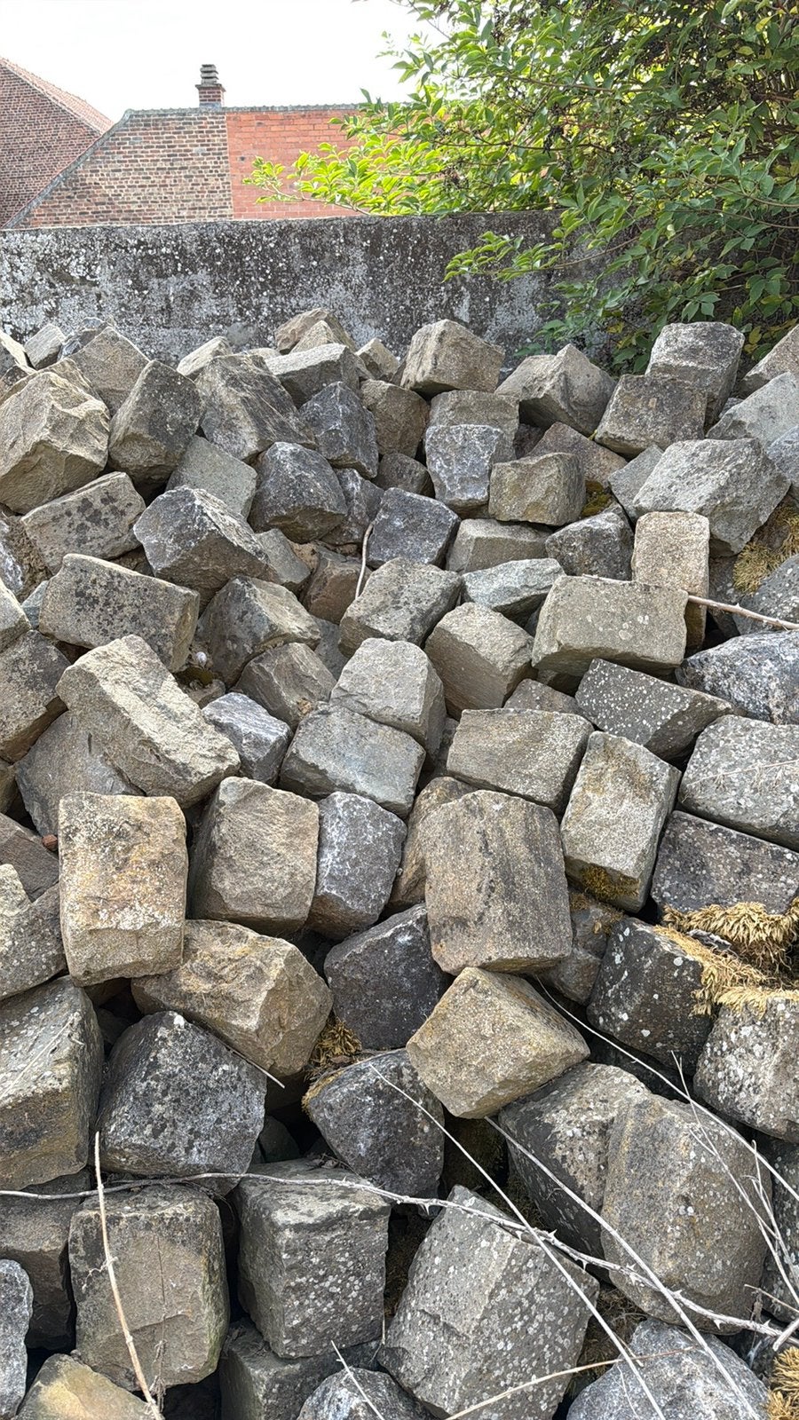 Kasseien 40m2, Ophalen, Gebruikt, Overige typen, Natuursteen