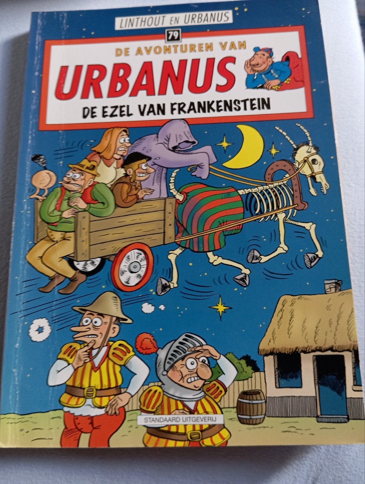 Urbanus - De ezel van Frankenstein, Ophalen of Verzenden, Urbanus; Willy Linthout