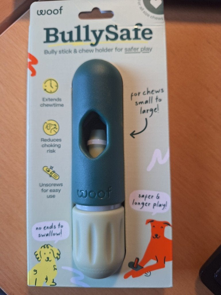 WOOF BullySafe - Bully Stick Houder, Dieren en Toebehoren, Ophalen of Verzenden, Nieuw