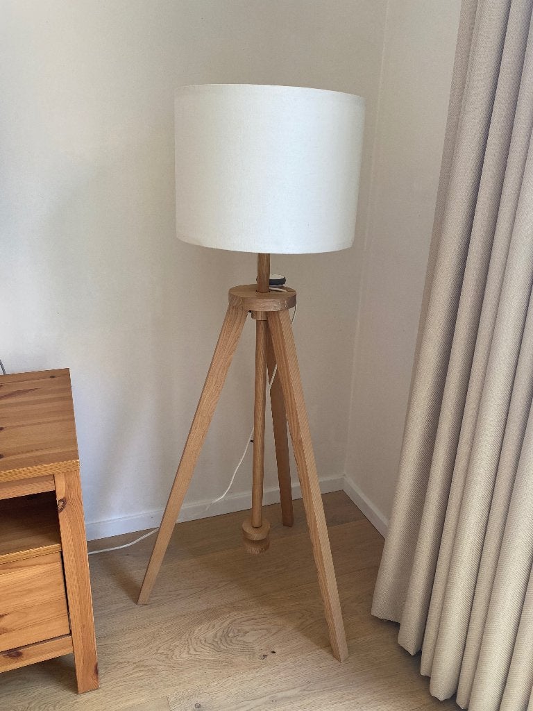 IKEA stalamp, Ophalen, Gebruikt, Hout