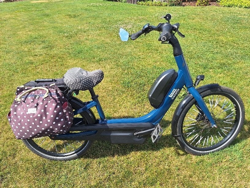 Elektrische Gazelle Easy Flow C7 Mallard Blue, Moins de 47 cm, 50 km par batterie ou plus, Comme neuf, Enlèvement