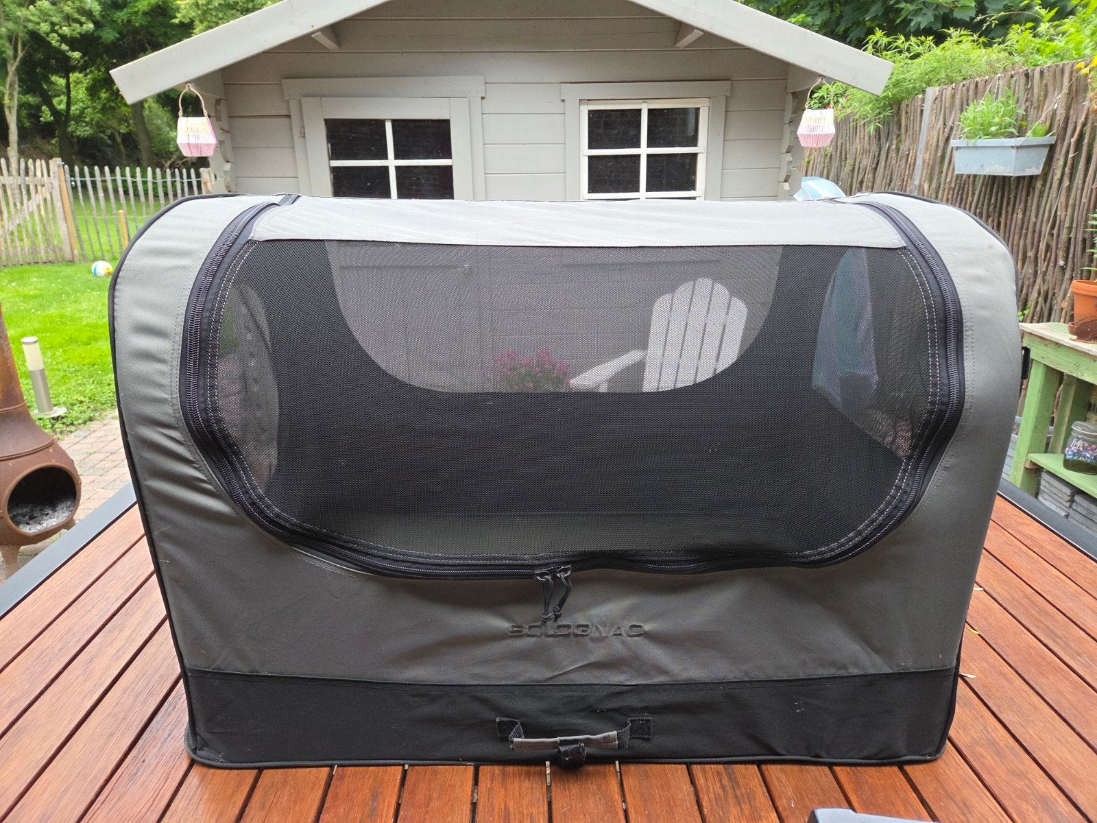 Caisse de transport pour grand chien + tapis (Taille L), Enlèvement