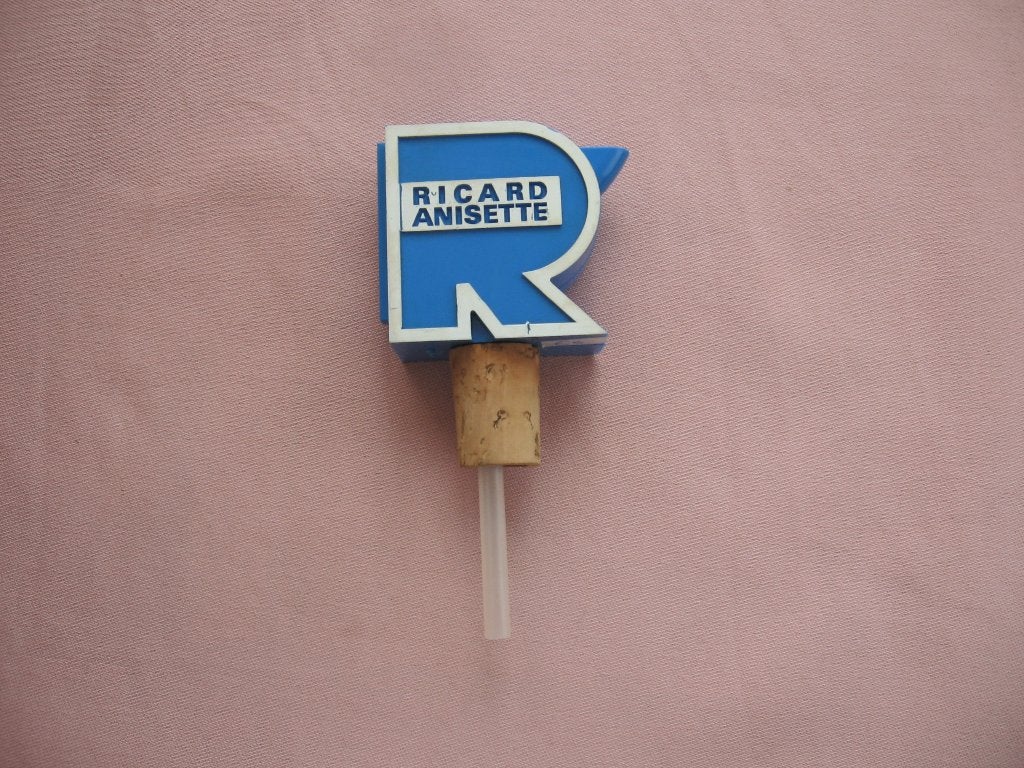 Ricard oude lichtblauwe schenktuit, Ophalen of Verzenden, Gebruikt, Gebruiksvoorwerp