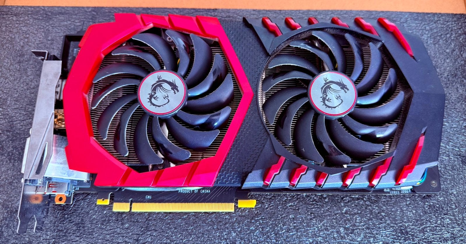 MSI GeForce GTX 1060 GAMING X 6G, Informatique & Logiciels, Cartes vidéo, Utilisé, Nvidia, PCI-Express 3.0, GDDR5, HDMI, DisplayPort