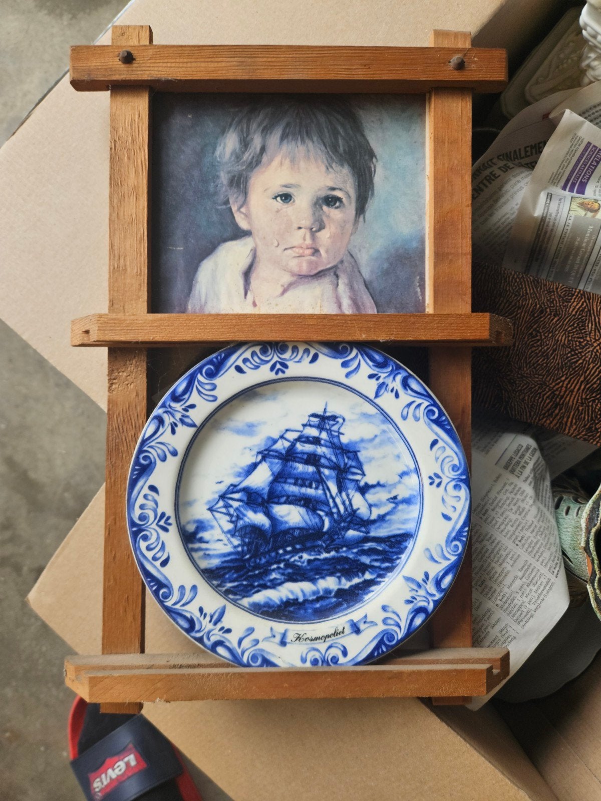 Assiette décorative, Antiek en Kunst, Antiek | Wandborden en Tegels, Ophalen
