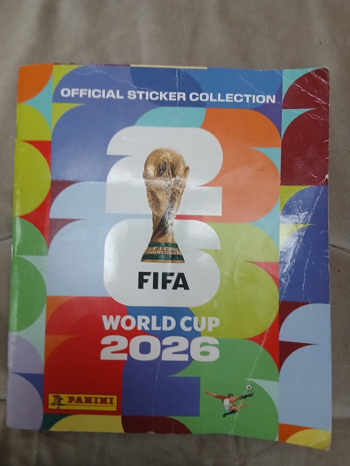 FIFA world cup  2026 panini sticker boek, Ophalen