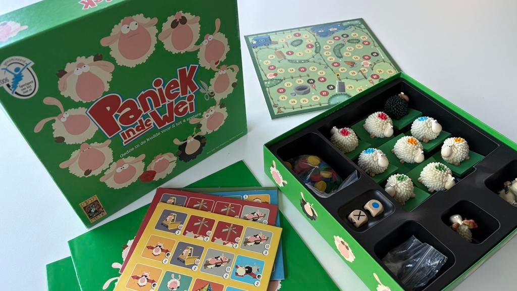 Gezelschapsspel: Paniek in de wei, Een of twee spelers, Ophalen of Verzenden, Gebruikt