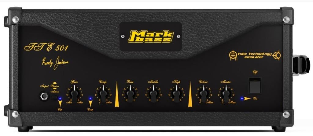 MarkBass TTE 501 Randy Jackson signature basversterker, Musique & Instruments, Enlèvement, Comme neuf, Guitare basse, 100 watts ou plus