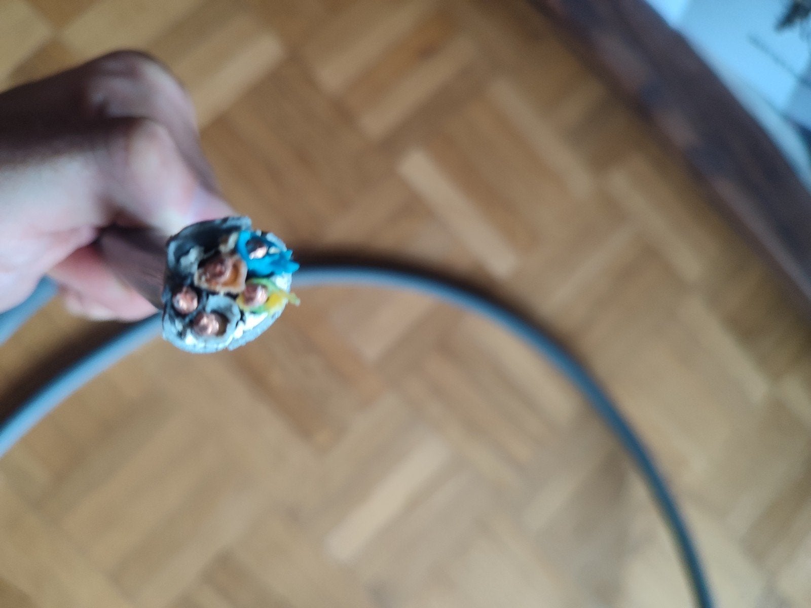 Xvb 5g6 cable electrique 3m, Doe-het-zelf en Bouw, Ophalen, Zo goed als nieuw, Kabel of Snoer