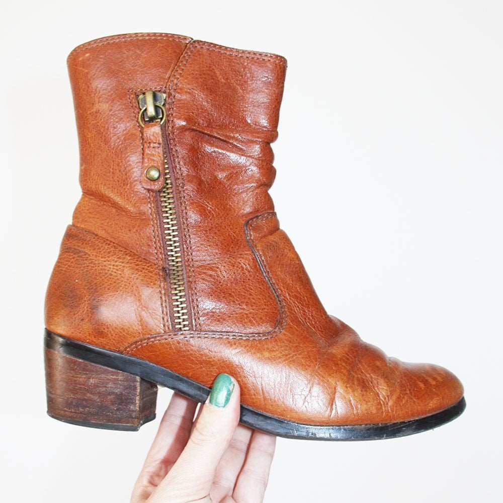 Très belles bottes Gabor vintage -s14 (taille 5/38) €55, -, Enlèvement ou Envoi, Gabor, Comme neuf, Brun