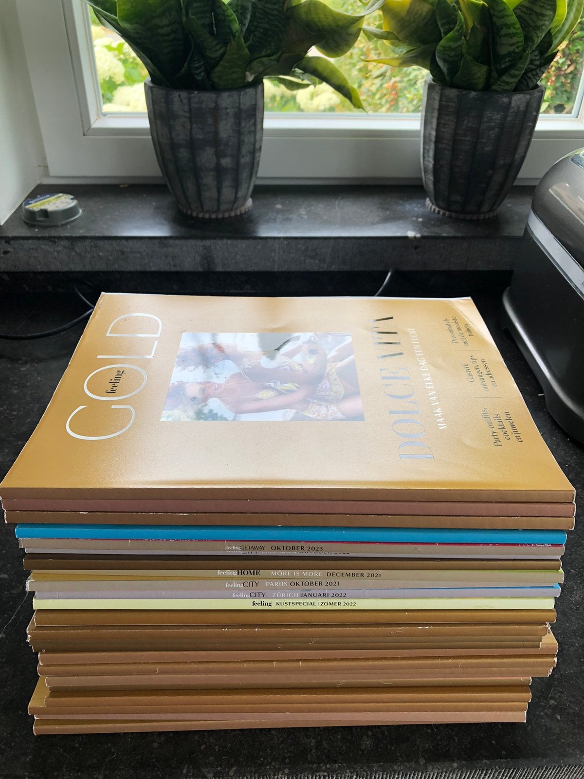 Tijdschriften feeling gold, Ophalen, Zo goed als nieuw
