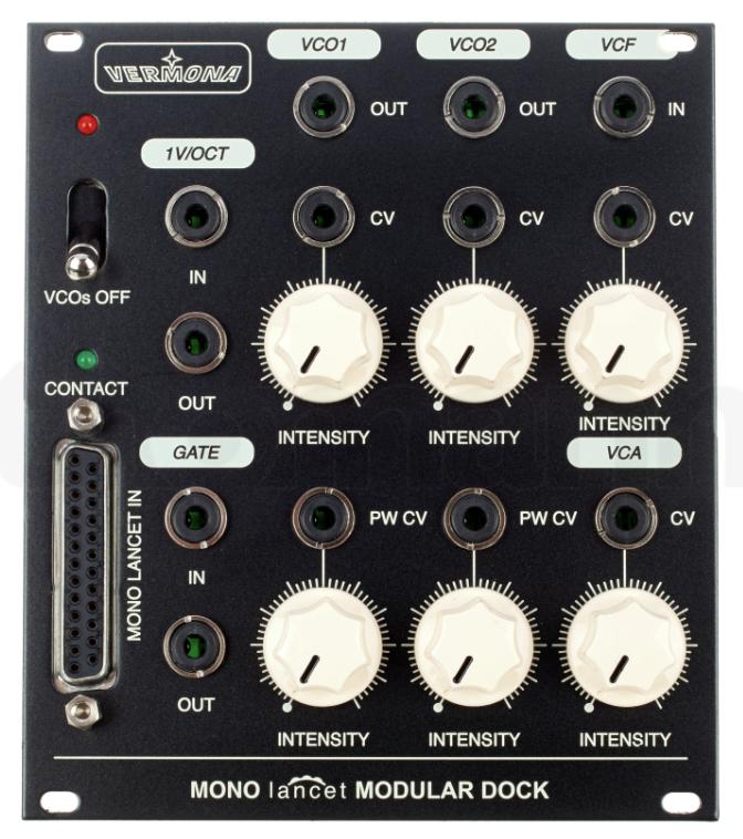 Vermona Mono Lancet Modular Dock, Musique & Instruments, Modules de son, Enlèvement ou Envoi, Utilisé, Autres marques