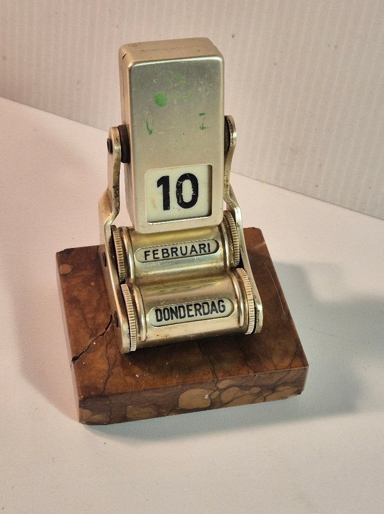 calendrier rotatif vintage, Enlèvement ou Envoi