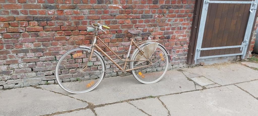 Vintage fiets, Ophalen