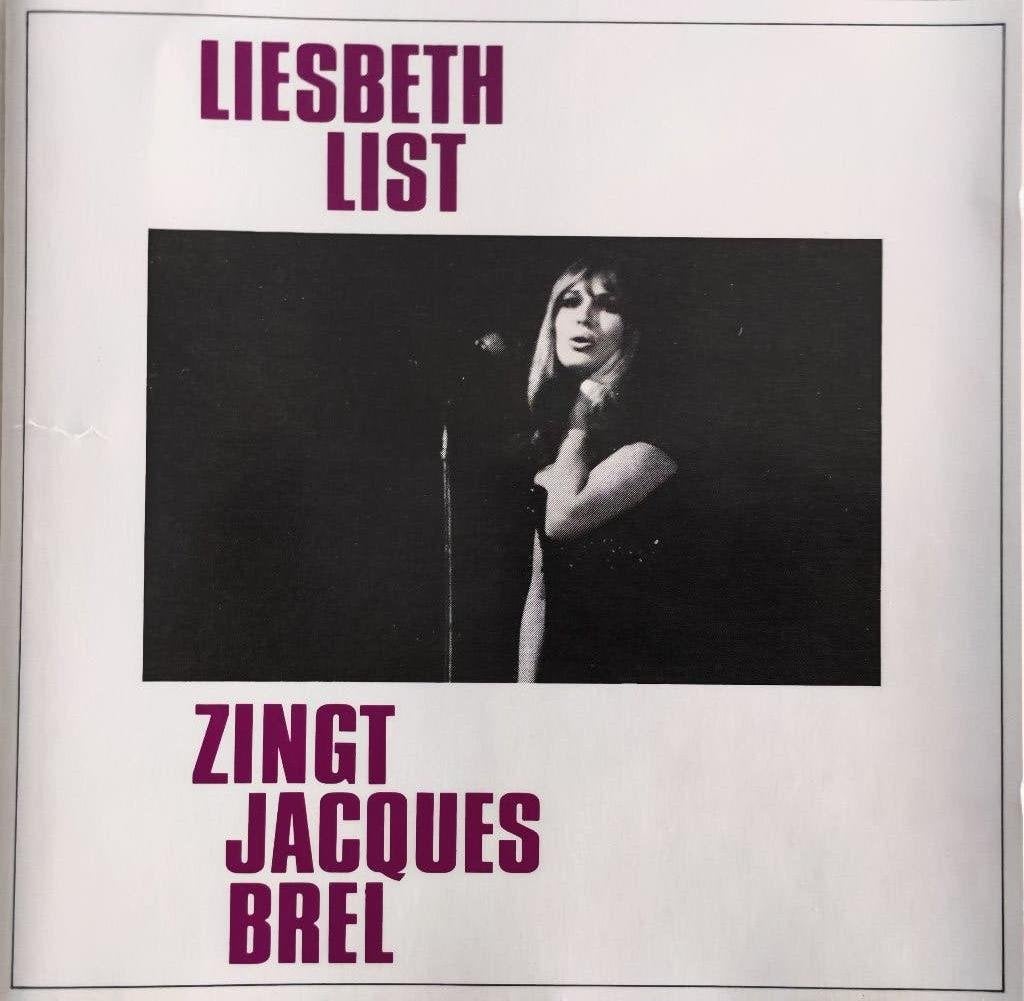 LIESBETH LIST - Zingt Jacques Brel (CD), Ophalen of Verzenden, Zo goed als nieuw, Cabaret of Kleinkunst, Album