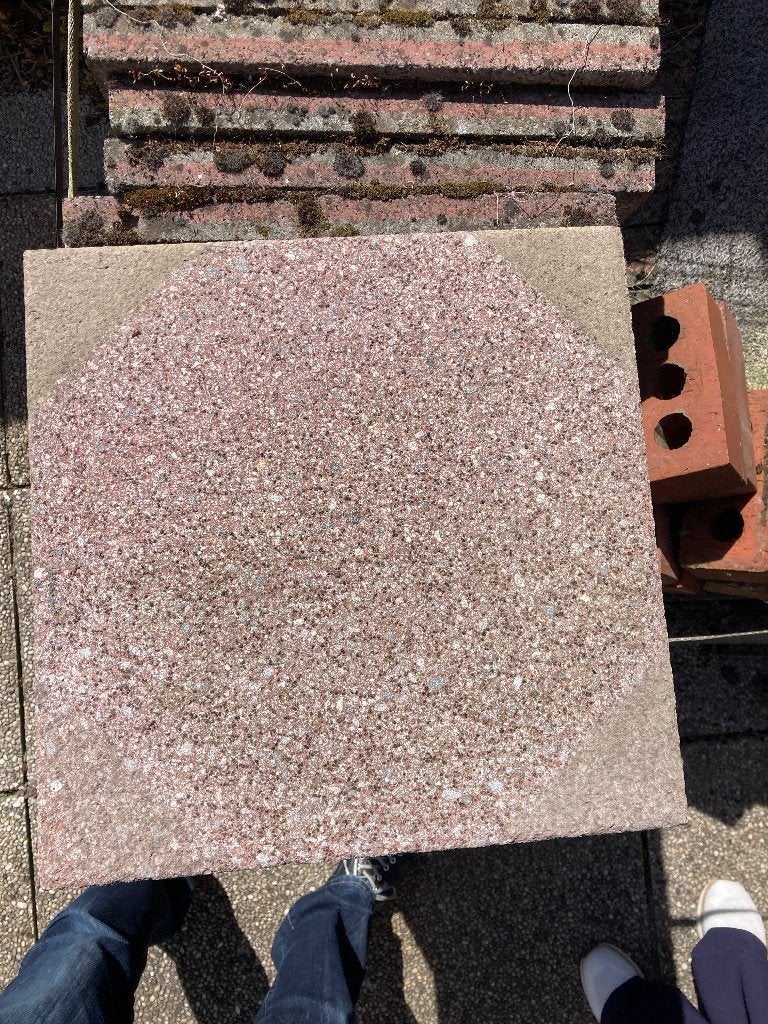 Terrastegels, Tuin en Terras, Tegels en Klinkers, Ophalen, Zo goed als nieuw, 10 m² of meer, Beton