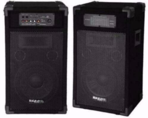 karaoke speakers met versterker 7076-B, Ophalen of Verzenden, Nieuw