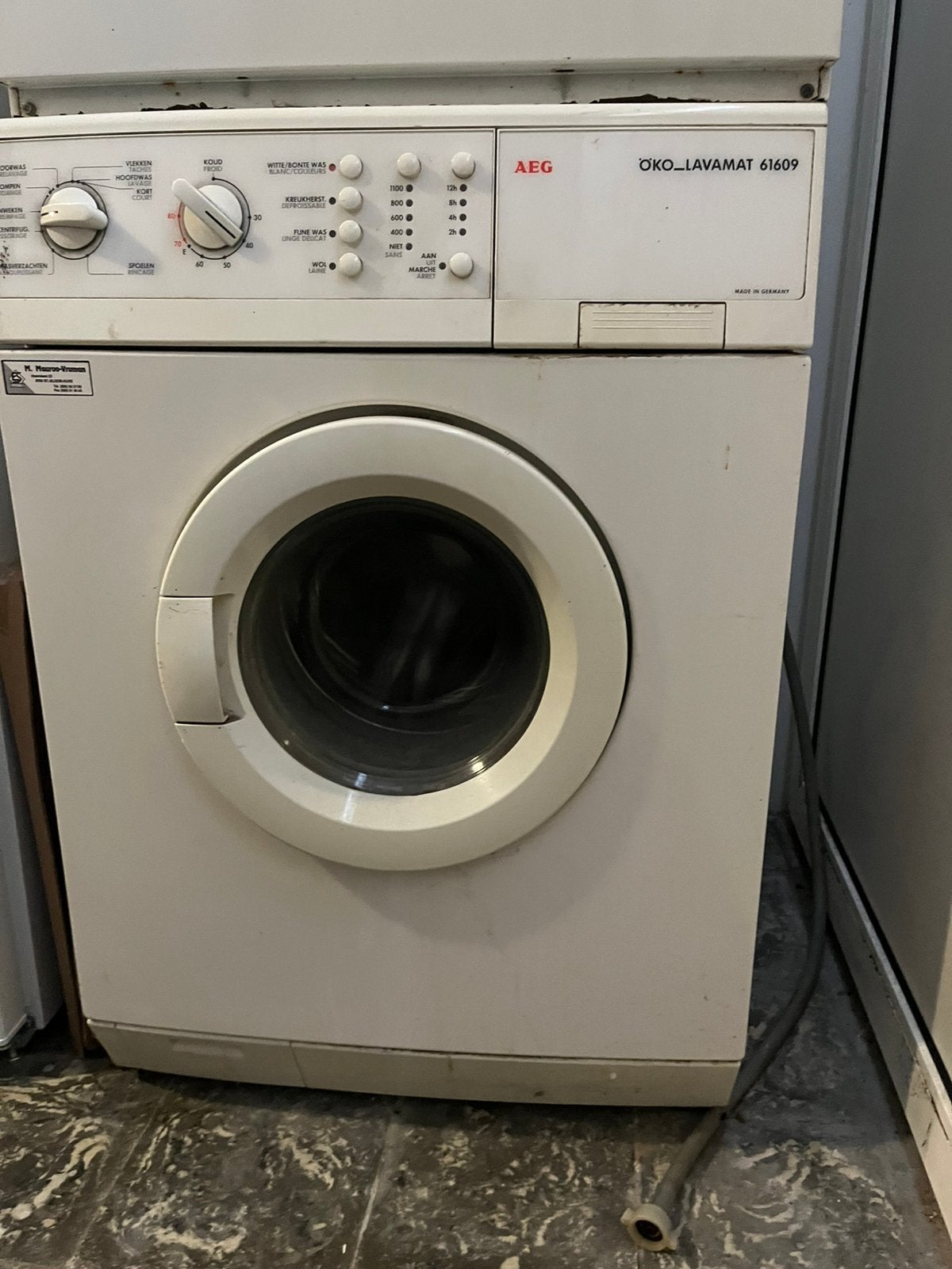 Wasmachine en droogkast, Ophalen, Gebruikt