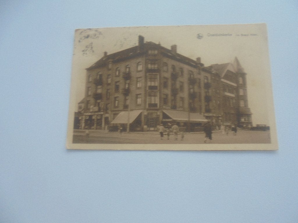 oostduinkerke - le grand hotel, Verzamelen, Ophalen of Verzenden, 1920 tot 1940, Gelopen, West-Vlaanderen