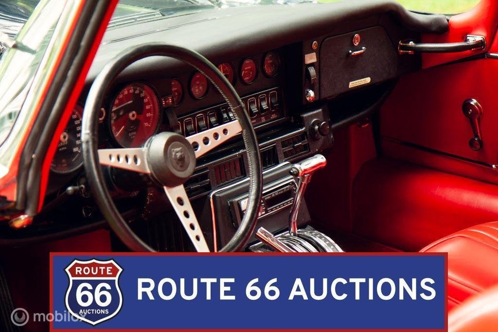 Jaguar E-Type Series 3 | 1972 | Route 66 Auctions, Zwart, Bedrijf, Handgeschakeld, Overige carrosserie