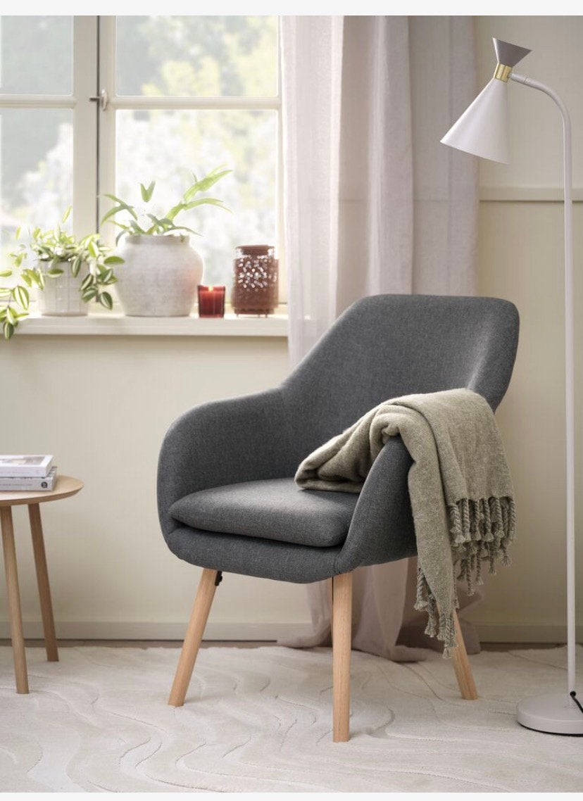 Fauteuil JYSK comme neuf !, Maison & Meubles, Fauteuils, Enlèvement, Comme neuf, Bois