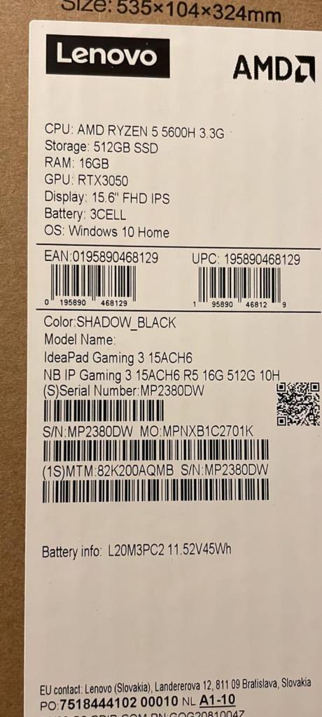 PC Gmaing Lenovo, Gaming, Azerty, Levono, Avec carte vidéo