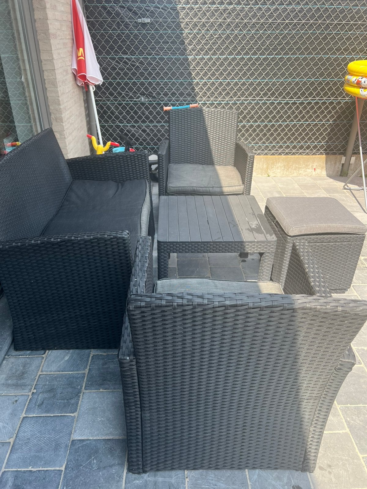 Tuinset, Tuin en Terras, Ophalen, Zo goed als nieuw, Tuinset