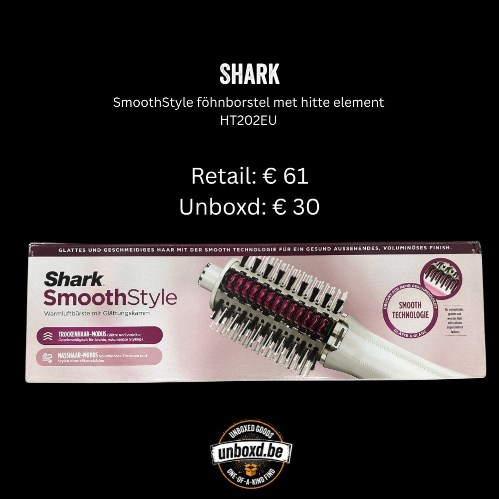 Shark SmoothStyle HT202EU föhnborstel, Haardroger, SharkNinja Europe Ltd., Nieuw, Info@sharkninja.co.uk