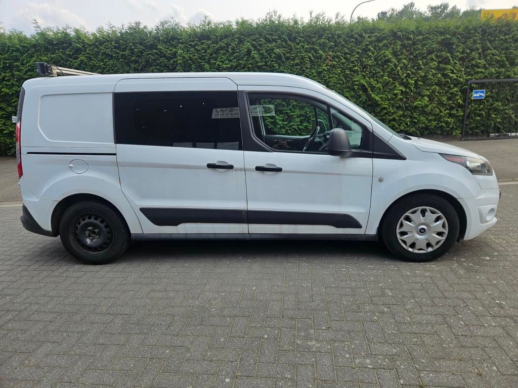 ️FORD TRANSIT/1.5DIESEL/1EIGENAAR/€6/3ZIT, Parkeersensor, 4 cilinders, Wit, Bedrijf