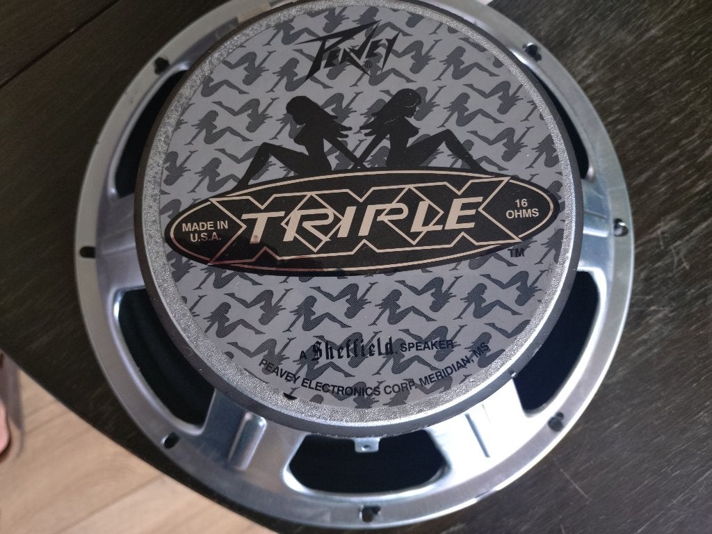 4x Peavey Sheffield Triple X 12" speakers 16 Ohm, Muziek en Instrumenten, Versterkers | Bas en Gitaar, Ophalen, Zo goed als nieuw