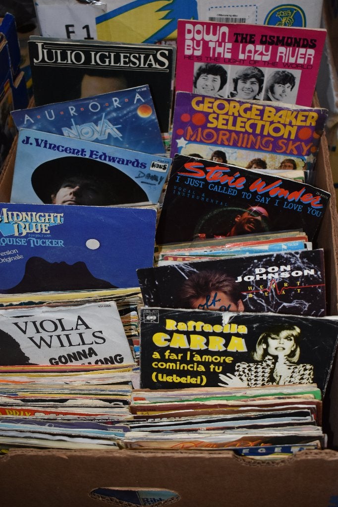 45t's vinylsingels uit vervlogen jaren 60/70/80, Cd's en Dvd's, 7 inch, Ophalen of Verzenden, Zo goed als nieuw, Pop